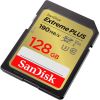 Карта пам'яті SanDisk 128GB SDXC class 10 UHS-I U3 4K Extreme Plus (SDSDXWA-128G-GNCIN) - Зображення 2