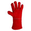 Захисні рукавички Sigma краги зварювальника р10.5, клас НД, довжина 35см (червоні) (9449361) - Зображення 2