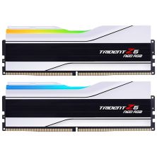 Модуль пам'яті для комп'ютера DDR5 64GB (2x32GB) 6000 MHz Trident Z5 Neo RGB Matte White G.Skill (F5-6000J3036G32GX2-TZ5NRW)