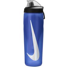 Пляшка для води Nike Refuel Bottle Locking Lid 24 OZ синій, чорний, сріблястий 709 мл N.100.7668.423.24 (887791745248)