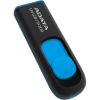 USB флеш накопичувач ADATA 512GB AUV 128 Black/Blue USB 3.2 (AUV128-512G-RBE) - Зображення 1