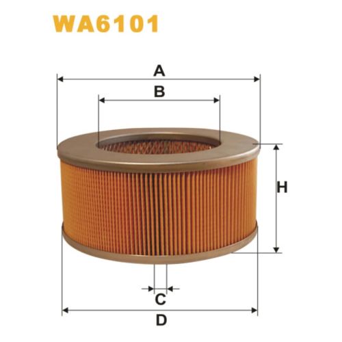 Воздушный фильтр для автомобиля Wixfiltron WA6101