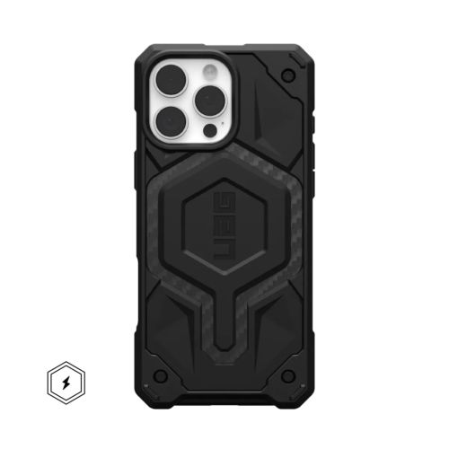 Чехол для мобильного телефона UAG iPhone 16 Pro Max Monarch Pro Magsafe Carbon Fiber (114457114242)