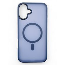 Чехол для мобильного телефона BeCover Metal Buttons Case (MagSafe) для Apple iPhone 16 Blue (712091)