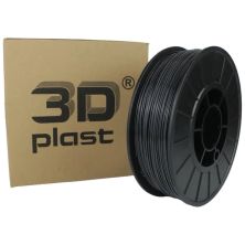 Пластик для 3D-принтера 3Dplast PLA 1.75мм, 0.85кг, gray-graphit (3DPLA17508GGF)