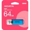 USB флеш накопичувач ADATA 64GB C906 Blue USB 2.0 (AC906-64G-RWB) - Зображення 2