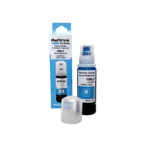 Чернила Premium Quality Epson 108 70мл Light Cyan (70264903)