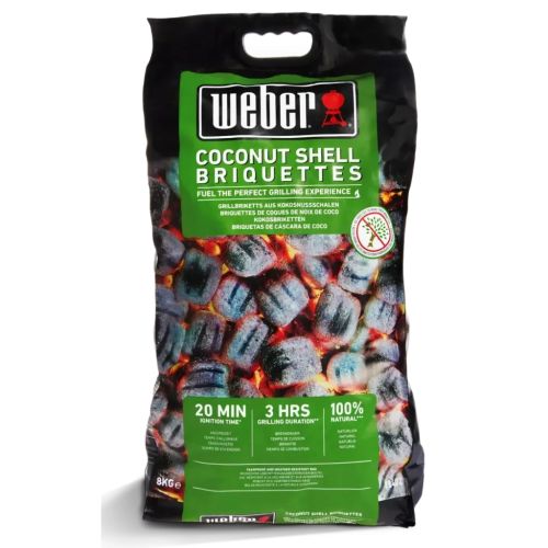 Брикеты Weber з кокосової стружки 4 кг (18401)