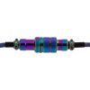 Дата кабель USB-C + USB A to USB-C 1.08m Premium Coiled Aviator blue Keychron (CAB8_KEYCHRON) - Изображение 3