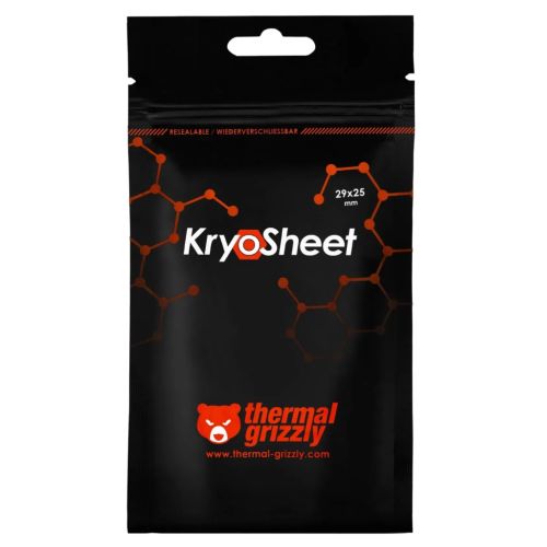 Термопрокладка Alphacool KryoSheet, thermal pad 29x25mm (TG-KS-29-25)
