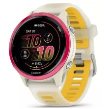 Смарт-часы Garmin Forerunner 570 - 42MM, Bone/Raspberry/Mango, GPS смарт-годин (010-02970-02)