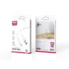 Дата кабель USB 2.0 AM to Micro 5P 1.0m 2.1A silicone white XO (NB208-M-WH) - Изображение 1