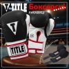 Боксерские перчатки Title Boxing Gel World Black XL 16oz (GTWBG X BK) - Изображение 1