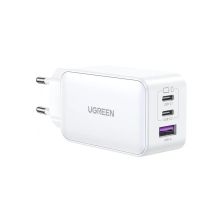 Зарядное устройство Ugreen 1xUSB + 2xUSB-C 65W GaN CD244 white (15334)
