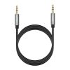 Кабель мультимедийный 3.5mm M to 3.5mm M 1.0m AV119 black Ugreen (10733) - Изображение 1