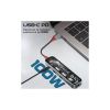 Концентратор Promate USB-C 8-in-1 USB-C PD100W + HDMI 4K60Hz + USBC + 2xUSB 3.0 + RJ45 1000Mbps + SD/MicroSD grey (transhub-mini) - Изображение 2
