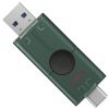 USB флеш накопичувач Kingston 128GB DataTraveler Duo USB 3.2 / Type-C Black/Green (DTDEG2/128GB) - Зображення 1