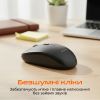 Мишка Meetion BTM100 Wireless/Bluetooth/USB Black (MT-BTM100-A) - Зображення 2