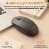 Мишка Meetion BTM100 Wireless/Bluetooth/USB Black (MT-BTM100-A) - Зображення 3