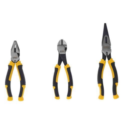 Набор инструментов DeWALT шарнирно-губцевых LASER HARDENED, 3 шт (DWHT82813-0)