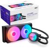 Система жидкостного охлаждения NZXT Kraken Core 240 Black with RGB fans Single Fra (RL-KR24C-B1) - Изображение 1
