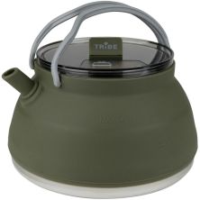 Чайник туристический Tribe Collapsible Kettle 1,5 л силіконовий olive (T-FF-0026-olive)