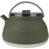 Чайник туристический Tribe Collapsible Kettle 1,5 л силіконовий olive (T-FF-0026-olive) - Изображение 1