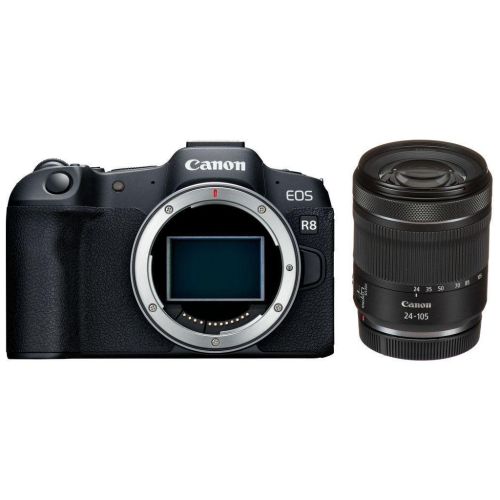 Цифровий фотоапарат Canon EOS R8 RF 24-105 f/4.0-7.1 IS STM (5803C093AA)