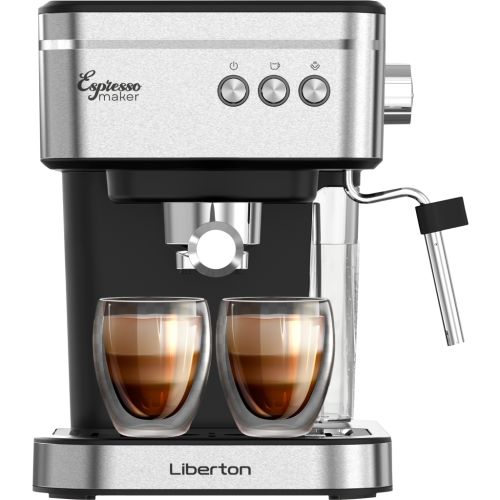 Рожковая кофеварка эспрессо Liberton LCM-2204