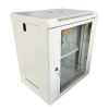 Шкаф настенный GEAR 12U 19 530x400x600 мм, + полка 19, grey (GWMSN-12U-530-400G) - Изображение 1
