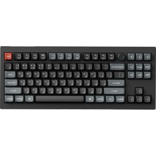Клавиатура Keychron V3 Ultra Keychron Red Switch RGB UA Black (V3U-D1-UA)
