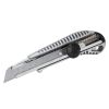 Нож монтажный Sigma металлический корпус, лезвие 18мм, винтовой замок (8211031) - Изображение 1