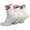 Шкарпетки Nike U NK NSW EVERYDAY ESSENTIAL AN 3PR DX5080-050 38-42 3 пари Сірі (196148786057) - Зображення 1