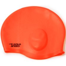 Шапка для плавання Aqua Speed Ear Cap Comfort 9896 289-75 червоний OSFM (5908217698964)