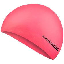 Шапка для плавання Aqua Speed Soft Latex 122-03 5726 неоновий рожевий Уні OSFM (5908217657268)