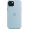 Чехол для мобильного телефона Apple iPhone 15 Plus Silicone Case with MagSafe - Light Blue,Model A3124 (MWNH3ZM/A) - Изображение 3