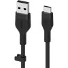 Дата кабель USB 2.0 AM to Type-C 1.0m Black Belkin (CAB008BT1MBK) - Изображение 2