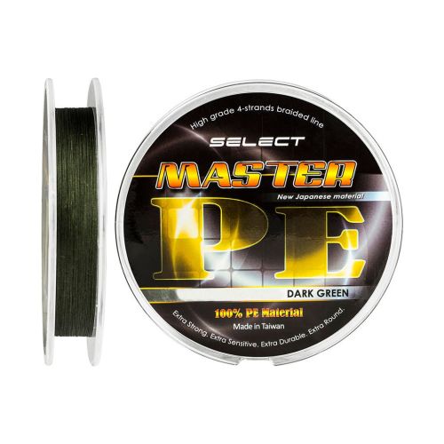 Шнур Select Master PE 150m 0.06мм 9кг (1870.01.70)