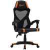 Крісло ігрове Canyon Flow MCH01 Mesh Black/Orange (CNE-MCH01) - Зображення 1