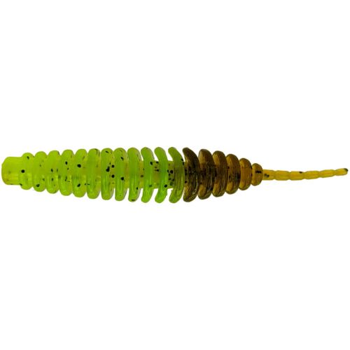 Силікон рибальський FishUP Tanta 2 243 - Chartreuse/Green Pumpkin (9шт/уп) (1864.01.13)