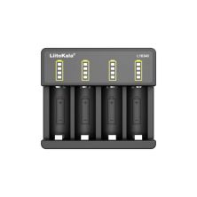 Зарядний пристрій для акумуляторів Liitokala 4 Slots, Li-ion, 16340, CR123A (Lii-L16340) Зарядний пристрій для акумуляторів Liitokala 4 Slots, Li-ion, 16340, CR123A (Lii-L16340)
