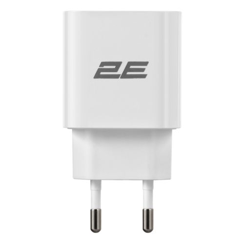 Зарядное устройство 2E 30W USB-C PD white (2E-WC1USBC30W-W)