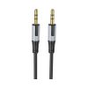 Кабель мультимедійний 3.5mm M to 3.5mm M 1.0m BL19 black BOROFONE (6941991108310) - Зображення 1