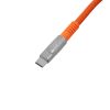 Дата кабель USB-C + USB A to USB-C 1.0m Double-Sleeved Geek orange Keychron (CAB22_KEYCHRON) - Зображення 1