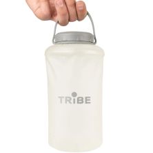 Пляшка для води Tribe Soft Bottle 1 л TPU м'яка crystal-white (T-FE-0023-crystal-white) Пляшка для води Tribe Soft Bottle 1 л TPU м'яка crystal-white (T-FE-0023-crystal-white)