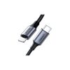 Дата кабель USB-C to Lightning 1.0m 3A 60W US304 black UGREEN (60759) - Изображение 1