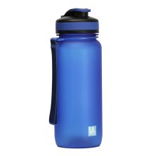 Пляшка для води Line Art Flores 650 мл синій (60014218LA-03)