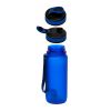 Пляшка для води Line Art Flores 650 мл синій (60014218LA-03) - Зображення 3