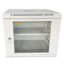 Шафа настінна GEAR 9U 19 600x600x450 мм, + полка 19, grey (GWMSN-9U-600-600G)