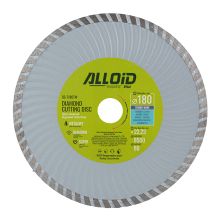 Круг отрезной Alloid алмазний, Turbo Wave, 180мм (DS-7180TW)